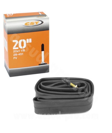 CHAMBRE A AIR VELO 20" x 1 1/8 CST PRESTA VP