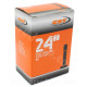 CHAMBRE A AIR VELO 24" x 1.75 A 2.125 CST VTT SCHRADER VS