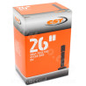 CHAMBRE A AIR VELO 26" x 1.75 A 2.125 CST SCHRADER VTT VS 197g