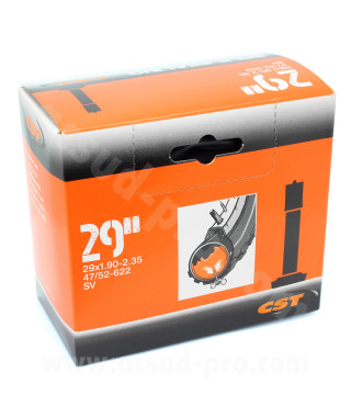 CHAMBRE A AIR VELO 29" x 1.90 A 2.35 CST SCHRADER VS AUTOREPARANTE 47/52-622
