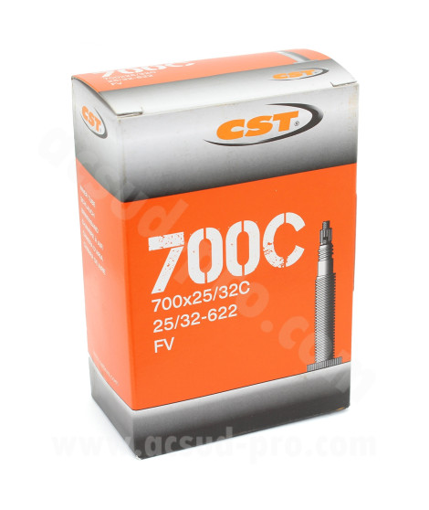 CHAMBRE A AIR VELO 700 x 25 A 32 CST PRESTA VP