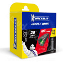 CHAMBRE A AIR VELO 700 x 35 A 42 MICHELIN A3 PROTEK MAX SCHRADER VS 35MM 250G (32/42-622) (BOITE)