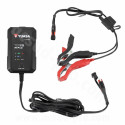 CHARGEUR DE BATTERIE YUASA YCX 1.5 6V/12V 1.5A CAPACITE 30 Ah (POUR BATTERIES CONVENTIONNELLES. SANS ENTRETIEN. AGM. LITHIUM)