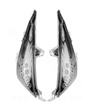 CLIGNOTANT AVANT A LED RB MAX ADAPT. YAMAHA TMAX 500 2008-11 HOMOLOGUE FUME (LA PAIRE)