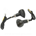 CLIGNOTANT HOMOLOGUE OPM GIBSON A LEDS NOIR SMOKED (LA PAIRE)