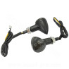 CLIGNOTANT HOMOLOGUE OPM GIBSON A LEDS NOIR SMOKED (LA PAIRE)