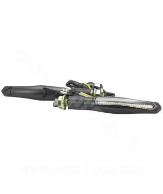 CLIGNOTANT HOMOLOGUE OPM NEVADA SEQUENTIEL INDICATEUR PROGRESSIF A LEDS + FEU DE JOUR (LA PAIRE)
