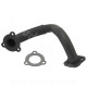 COLLECTEUR D'ECHAPPEMENT ADAPT. DERBI SENDA 2000 DRD. X-TREM .BLACK