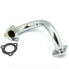 COLLECTEUR D'ECHAPPEMENT ADAPT. DERBI SENDA 2000 DRD. X-TREM .CHROME