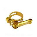 COLLIER DE TIGE SELLE VELO TOKEN BLOCAGE RAPIDE Ø34.9 OR 24g