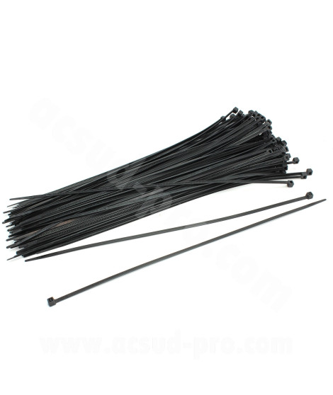 COLLIER RISLAN NOIR 290 x 3.6mm  (SACHET DE 100 PIECES)