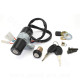 CONTACTEUR A CLE MOTO ADAPT. PIAGGIO 50 GILERA SMT. RCR 1998-2004 / DERBI SENDA 2000-2003 ( OEM : 00H05905251 )