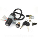 CONTACTEUR A CLE MOTO ADAPT. PIAGGIO 50 GILERA SMT. RCR 1998-2004 / DERBI SENDA 2000-2003 ( OEM : 00H05905251 )