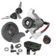 CONTACTEUR A CLE SCOOTER ADAPT. MBK NITRO 1997-2002 / YAMAHA AEROX 1997-2002 (OEM: 5BR-H2021-00) 5 FILS