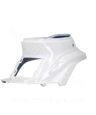 COQUE ARRIERE / CAPOT MOTEUR ADAPT. MBK BOOSTER / YAMAHA BWS BLANC