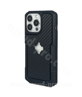 COQUE DE PROTECTION CUBE X-GUARD ADAPT SUR IPHONE 13 CARBON FIBER MINI 5.4'