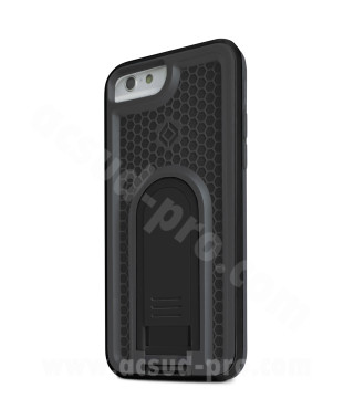 COQUE DE PROTECTION CUBE X-GUARD ADAPT SUR IPHONE 6 / 6S ( COULEUR NOIR )