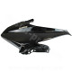 CORPS DE CARENAGE SUPERIEUR AVANT GAUCHE ADAPT. YAMAHA T MAX 500cc 2008- 2011 NOIR BRILLANT