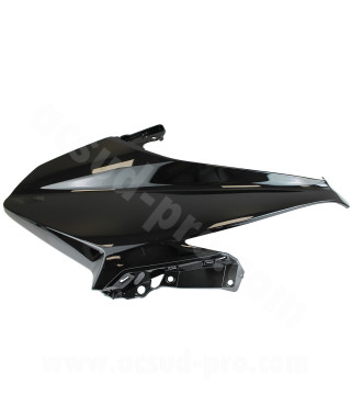 CORPS DE CARENAGE SUPERIEUR AVANT GAUCHE ADAPT. YAMAHA T MAX 500cc 2008- 2011 NOIR BRILLANT