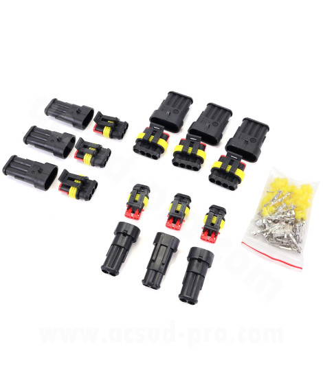COSSE ELECTRIQUE MALE / FEMELLE ( COFFRET 9 PIECES )