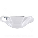COUVRE GUIDON ADAPT. MBK 50 BOOSTER 1999-2003 / YAMAHA 50 BWS 1999-2003  BLANC METAL