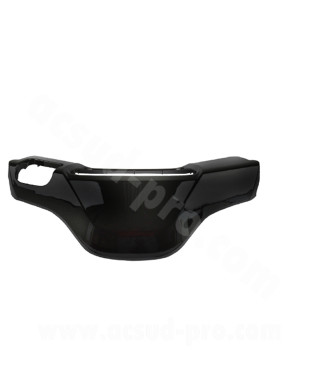 COUVRE GUIDON ADAPT. MBK 50 BOOSTER 2004 / YAMAHA 50 BWS 2004  NOIR METAL