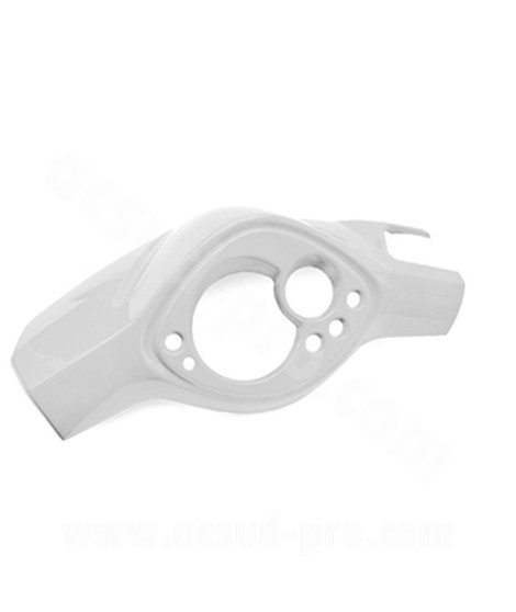 COUVRE GUIDON ADAPT. MBK MACH G / YAMAHA JOG BLANC PERLE