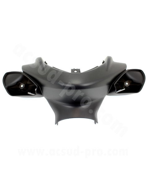 COUVRE GUIDON ADAPT. MBK NITRO / YAMAHA AEROX 1998-2012 NOIR MAT (OEM : 5BRF614301)