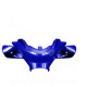 COUVRE GUIDON ADAPT. MBK NITRO / YAMAHA AEROX BLEU METAL