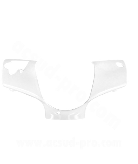 COUVRE GUIDON ADAPT. PIAGGIO ZIP 50 2T AIR / 4T LIQUIDE H2O BLANC