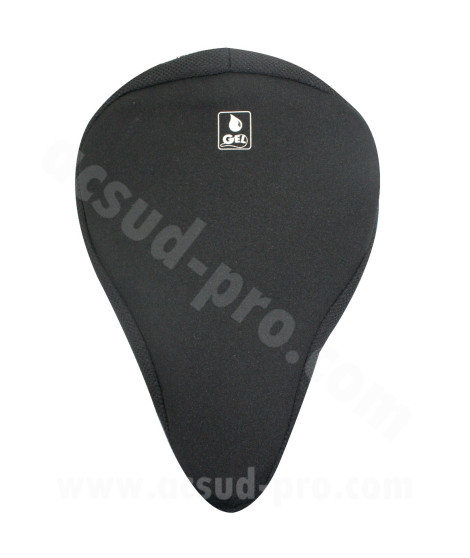 COUVRE SELLE VELO TAILLE L GEL PERF NOIR