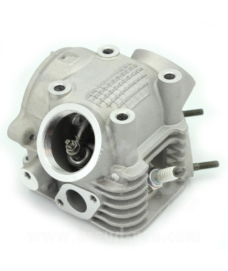 CULASSE SCOOTER COMPLETE ADAPT. TNT MOTOR BOSTON 12P / HALO / MOTEUR SYM PEUGEOT (SOUPAPES + PALIER) XS1P37QMB