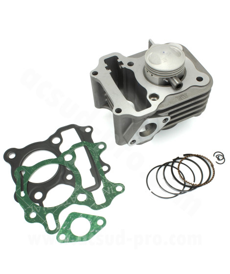 CYLINDRE CARENZI ALU ADAPT. SCOOTER ASIATIQUE MOTEUR XS1P39QMB (CYLINDRE 4T 63CC. PISTON 42MM)*