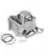 CYLINDRE MAXISCOOTER RB MAX FONTE ADAPT. HONDA SH / DYLAN / PANTHEON 150  Ø57.5mm ( axe Ø14 )