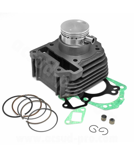 CYLINDRE MAXISCOOTER TNT FONTE ADAPT. PIAGGIO LIBERTY / FLY / VESPA ET4 / LX / LXV  125 Ø57mm  ( OEM : 831975 )