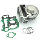CYLINDRE SCOOTER TNT FONTE ADAPT. HONDA VISION 4T  50cc 2 SOUPAPES 2012-2017 (OEM : 12100-GFC-771)
