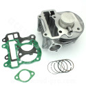 CYLINDRE SCOOTER TNT FONTE ADAPT. HONDA VISION 4T  50cc 2 SOUPAPES 2012-2017 (OEM : 12100-GFC-771)