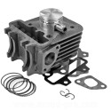 CYLINDRE SCOOTER TNT FONTE ADAPT. PIAGGIO 50cc 4T ZIP / FLY / LIBERTY / VESPA LX / ET4 Ø39MM (OEM : 969603/MOTEUR 2 SOUPAPES)