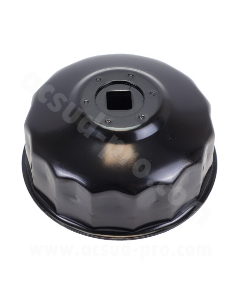 DEMONTE CARTOUCHE FILTRE A HUILE 15 PANS  (Ø74 A 76mm)