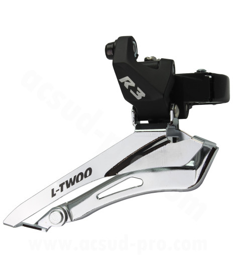 DERAILLEUR AVANT ROUTE L-TWOO R3 DOUBLE PLATEAUX 8V. A COLLIER