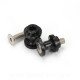 DIABOLO DE BEQUILLE DE STAND NOIR  OPM  M10 X 125 / KAWASAKI (LA PAIRE)