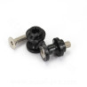 DIABOLO DE BEQUILLE DE STAND NOIR  OPM  M10 X 125 / KAWASAKI (LA PAIRE)