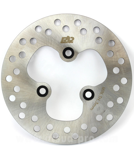 DISQUE DE FREIN AVANT SCOOTER RB MAX ADAPT. PEUGEOT KISBEE / STREETZONE 2T ET 4T Ø170mm (OEM : 778640-781020)