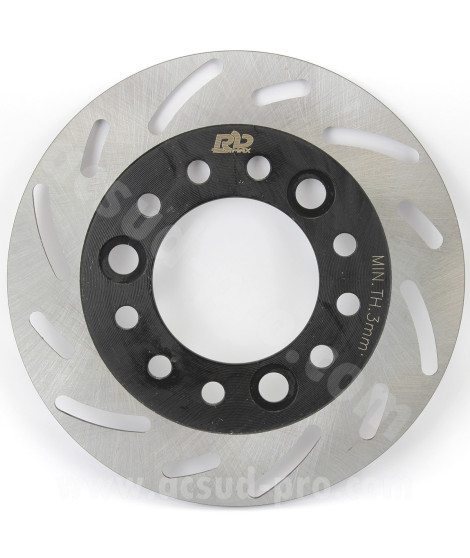 DISQUE DE FREIN AVANT SCOOTER RB MAX ADAPT. SYM MIO / HONDA DIO / KYMCO CX 50cc / TNT MOTOR ROMA 10 POUCES  Ø160mm