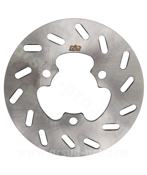 DISQUE FREIN ARRIERE  RB MAX ADAPT. DERBI SENDA R SM  / NIU M+ / APRILIA RX / SX 50 / RIEJU MRT / SUZUKI RMX  Ø180MM