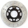 DISQUE FREIN SCOOTER  AVANT ADAPT. YAMAHA BOOSTER 1996-1999 / PIAGGIO ZIP 1993-1997 Ø155mm (OEM : 271594 / 2NA258310000)