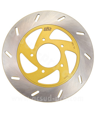 DISQUE FREIN SCOOTER RB MAX ADAPT. GILERA RUNNER 50-125CC / NRG MC3 / APRILIA SR  Ø220mm (OEM : 561714 - 853058)