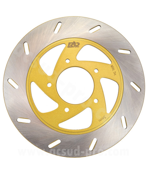 DISQUE FREIN SCOOTER RB MAX ADAPT. GILERA RUNNER 50-125CC / NRG MC3 / APRILIA SR  Ø220mm (OEM : 561714 - 853058)