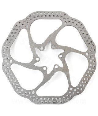 DISQUE FREIN VELO QY-HS1 Ø180mm 6 TROUS TYPE AVID HS1