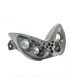 DOUBLE OPTIQUE TNT 4 LAMPES HALOGENE ADAPT. YAMAHA NITRO / AEROX IMITATION CARBONE *